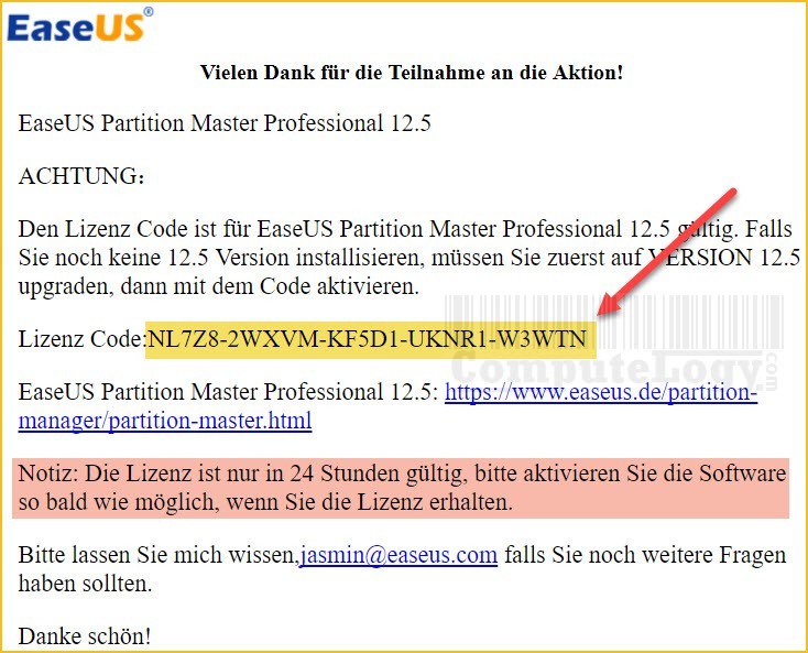 easeus partition master key 12.9 license code